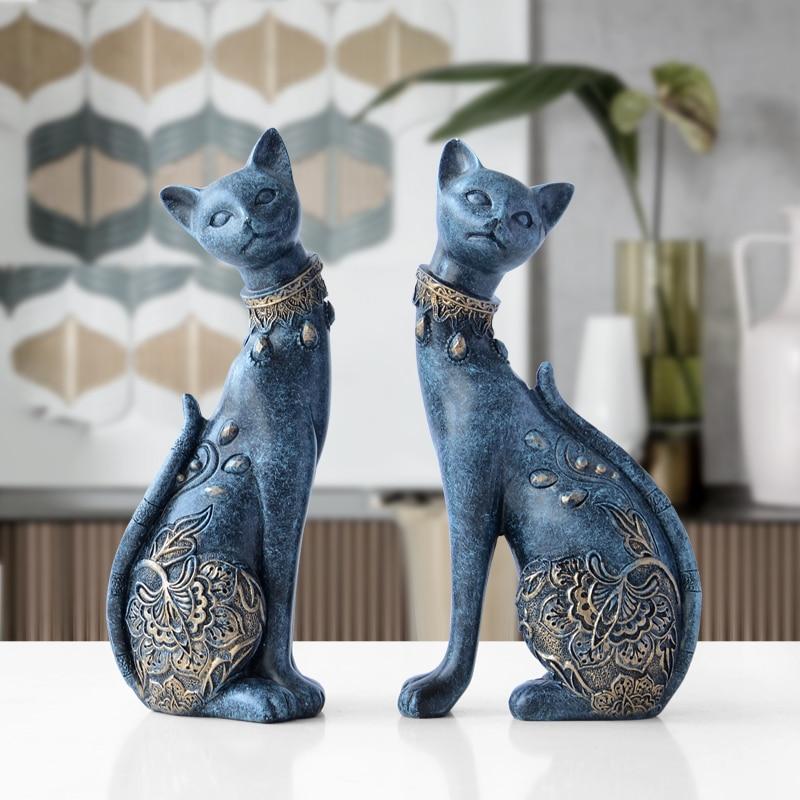 Cat Sculpture Decoration