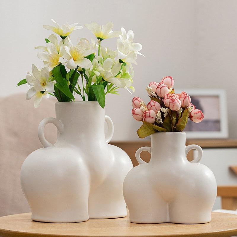 Hip-Shaped Vase