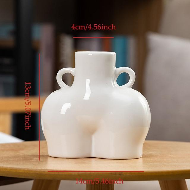 Hip-Shaped Vase