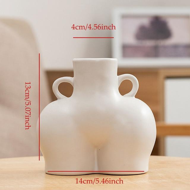 Hip-Shaped Vase