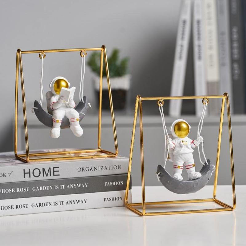 Escultura de astronauta