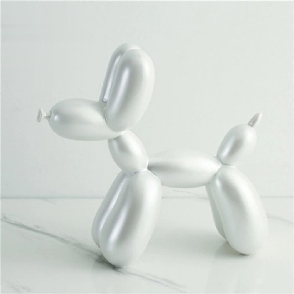 Escultura de perro globo