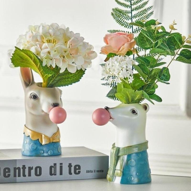 Bubblegum Animal Vase