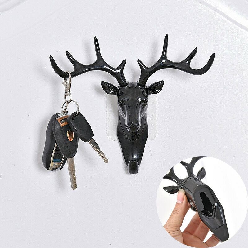 Deer Stags Head Hook