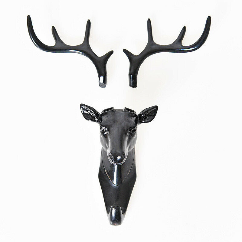 Deer Stags Head Hook