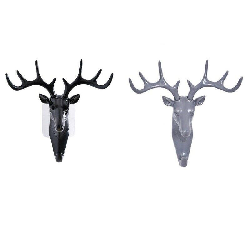 Deer Stags Head Hook