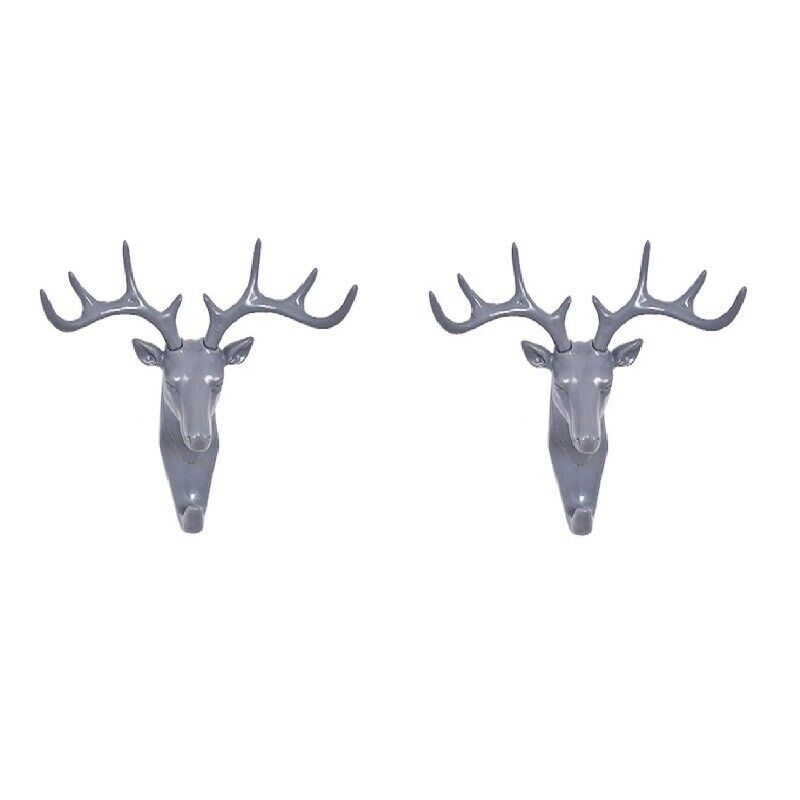 Deer Stags Head Hook