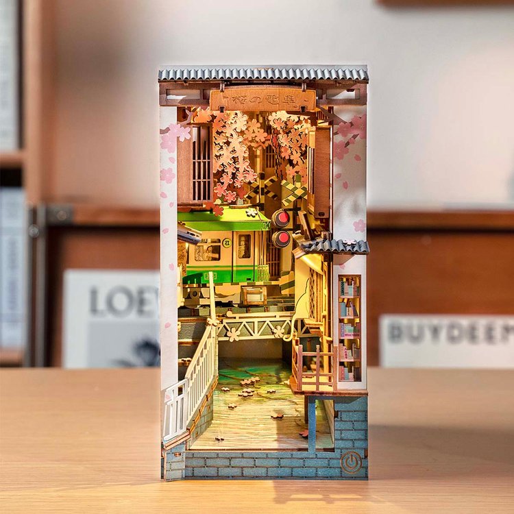 Sunshine Town 3D Wooden DIY Book Nook