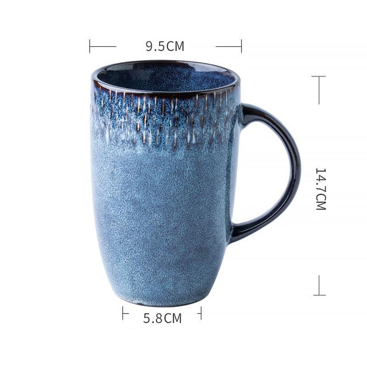 tall skinny, extra large meteor shower mug