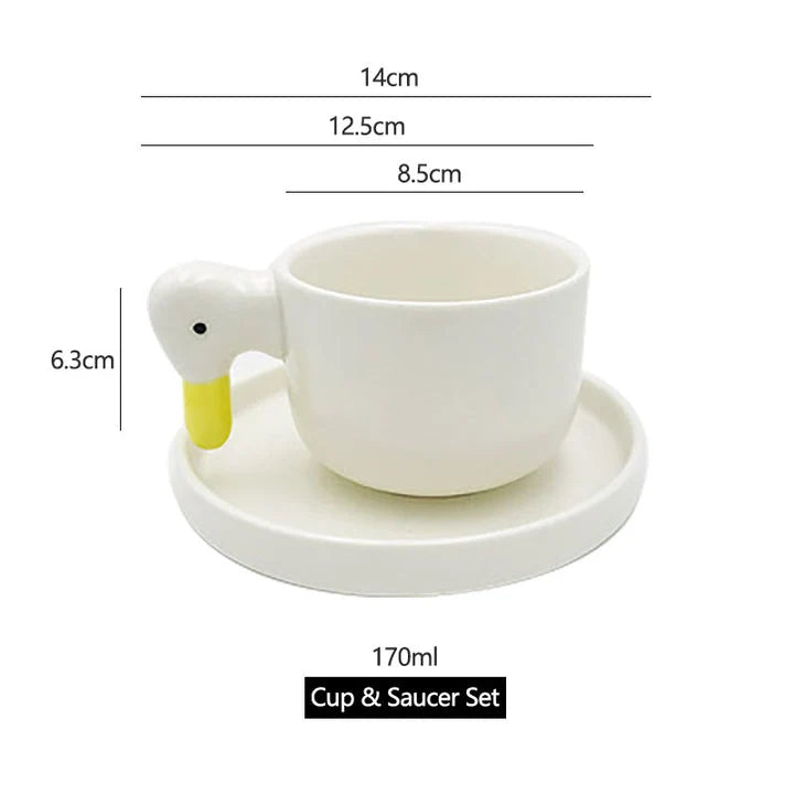 Thumbnail Ceramic Duck Tableware