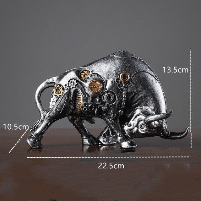 Mechanische Stierstatue