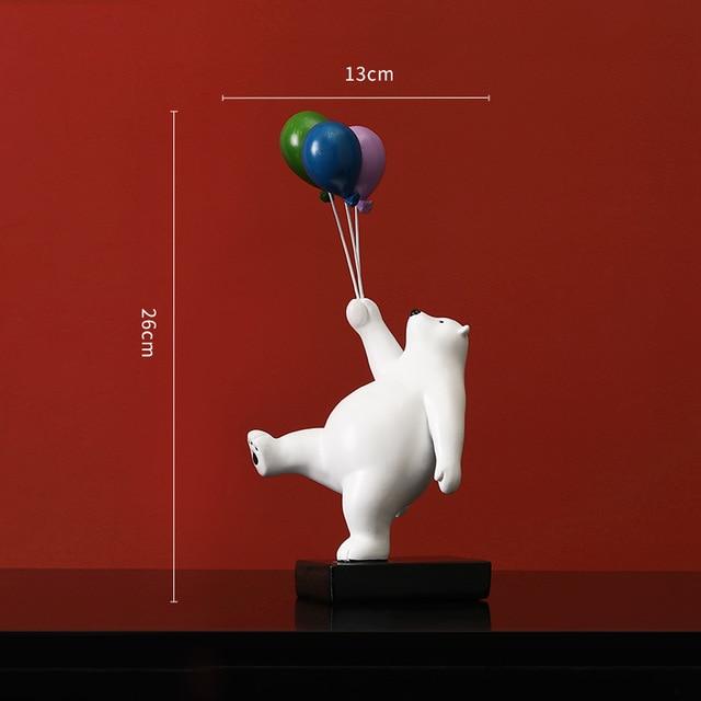 Flying Balloon Polar Bear