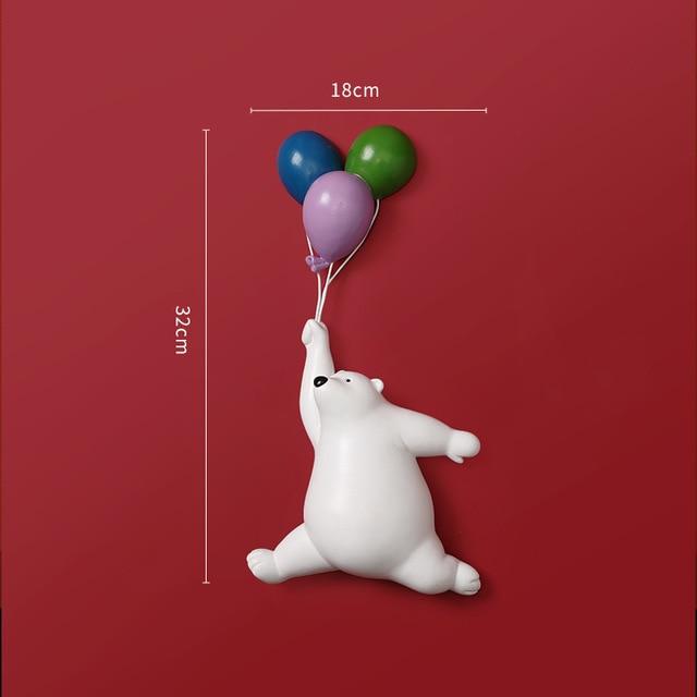 Flying Balloon Polar Bear