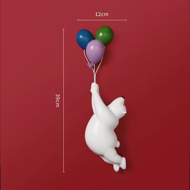 Flying Balloon Polar Bear