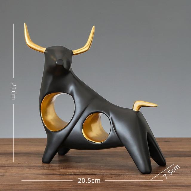 Abstract Taurus Sculpture
