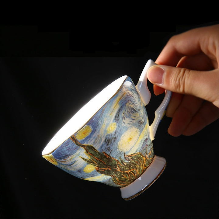 Van Gogh Paitings Teacup
