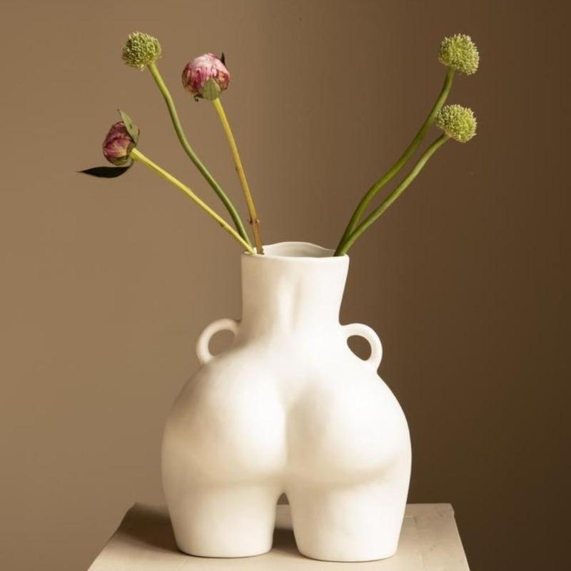 Maiden's Torso Dekorative Vase